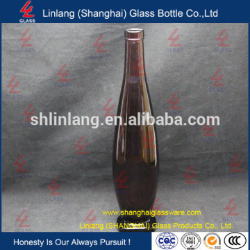 375ml new design amber glass ice wine bottles