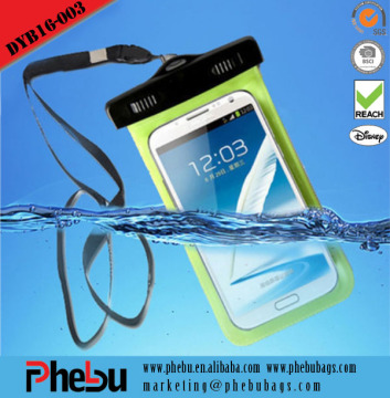 Universal Water Proof PVC Phone Waterproof Pouch Dry Bag(DYB16-003)