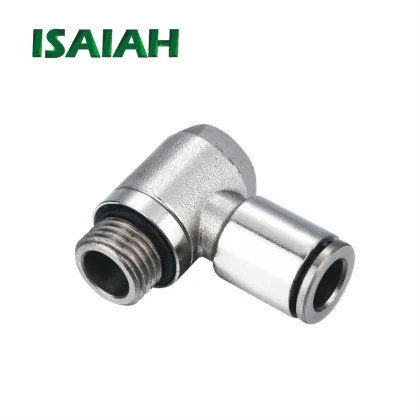 German ITV Type Nickel Plated Air Brake Fittings for Automobile Industry