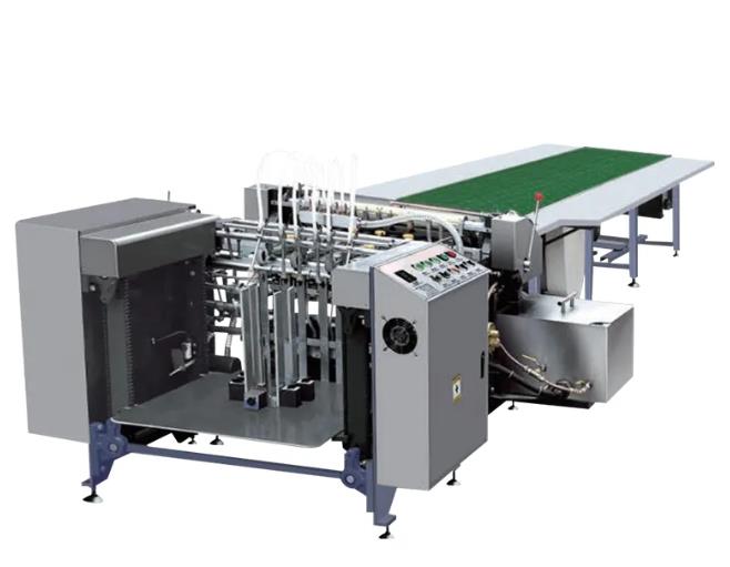 Automatic Paper Pasting and Gluing Machine/Automatic Glue Machine with Belt Zx-850A