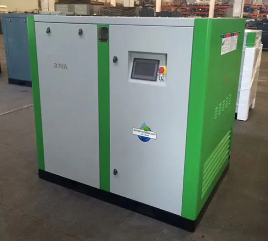 Oil-free AC Power Screw Stationary Air Compressor