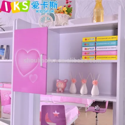 pink kids furniture in foshan factory K112 #