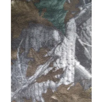 Fleece fabric, 100% polyester, one-/two-side brushed, 250gsm, printed, available in various weights