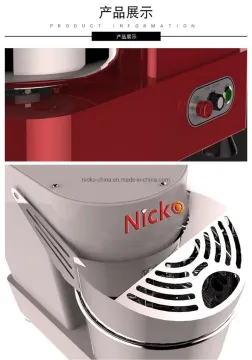 Single Speed Heavy Duty 10liter Food Spiral Dough Mixer Machine