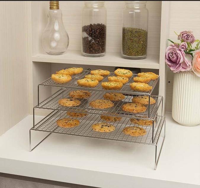 3 tier stainless steel cooling rack