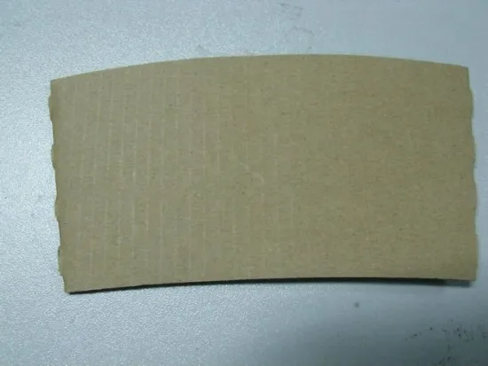 8--10oz kraft paper coffee cup sleeve