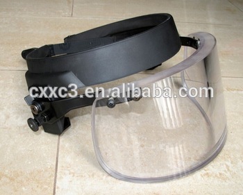 ballistic helmet visor
