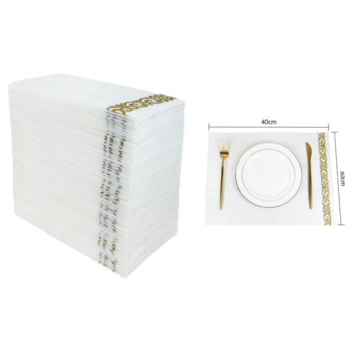 Linen Feel Guest Towels Одноразова паперова серветка Airlaid
