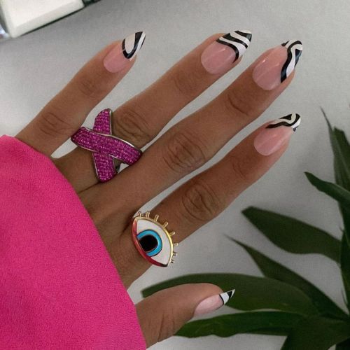 zebra false nail