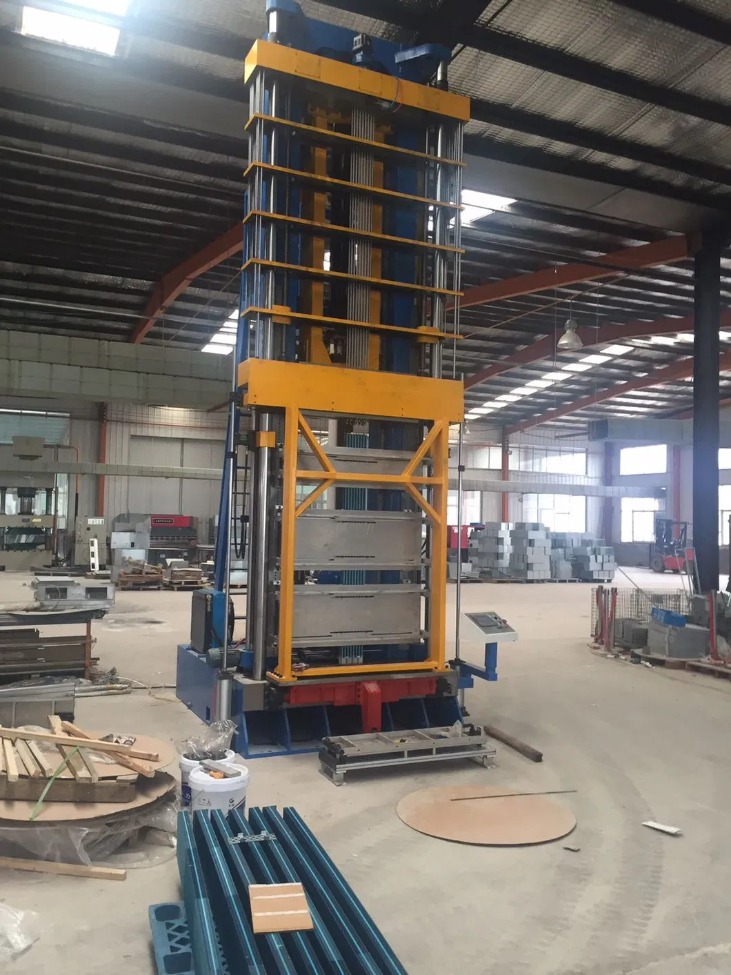 Multi-Tube Heat Exchanger Coil Pipe End Forming Expander Mobile Tube Expanding Machine