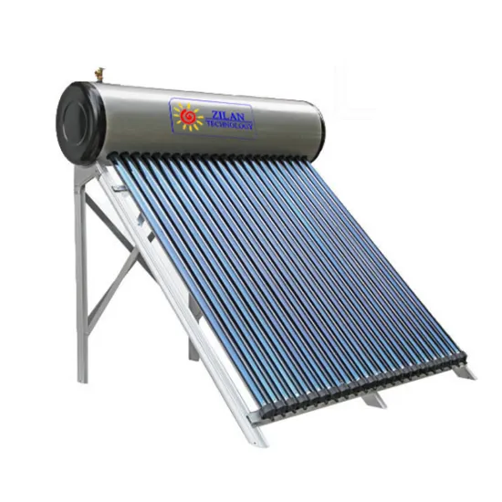 Galvanized steel pressurized solar water heater