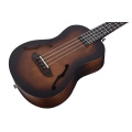 Concert tenor size mustache sound hold ukulele