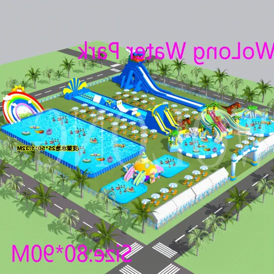 Giant Water Slide Inflatable Water Slide Park inflatable water slide for adult