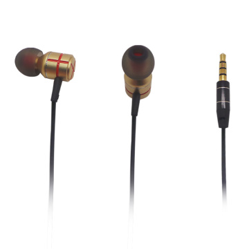 Mobile Earphone Metal Bass Stereo In Ear Headphones