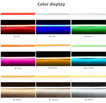 5mm 3mm 4mm LED Strip Light 12V/24VDC 480LED All Colors for Office or Warehouse