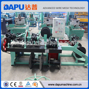 Best price automatic double strand barbed wire making machine