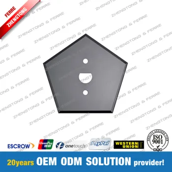 tungsten carbide pentagonal shaped blade
