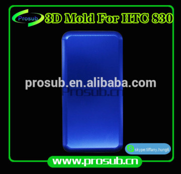 3D sublimation smartphone cover aluminum injection mould for Prosub-HTC 830