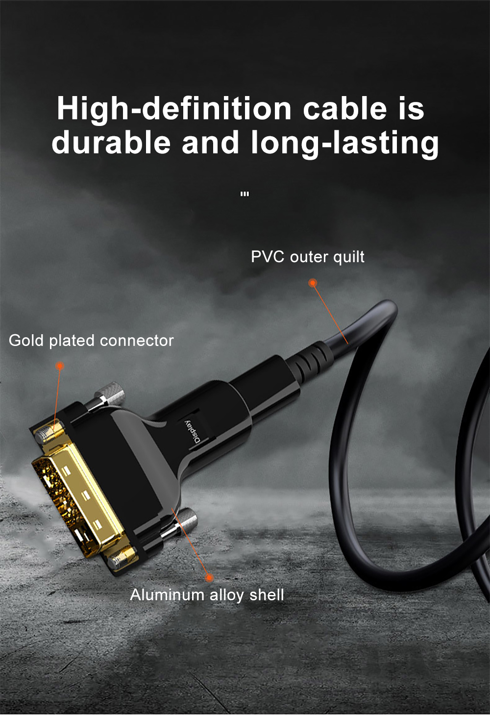 Hd Cable Conversion Cable Dvi Optical Fiber, High Quality Hd Cable