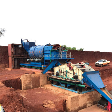 Hot Selling 200TPH Mining Machinery Gravity Washing Separation Diamond Mining Plant