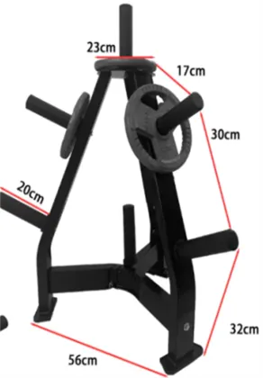 High quality barbell rack