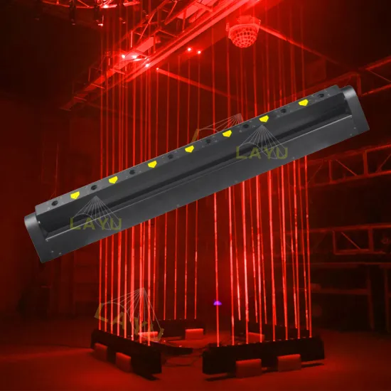 RGB 8-Beam Laser Light System for DJ Events, Shows, Pubs, Disco Nights, and Clubs