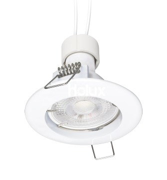 LED Ceiling Spotlight: Square Round Downlight MR16 GU10 Lamp Holder for Bedroom
