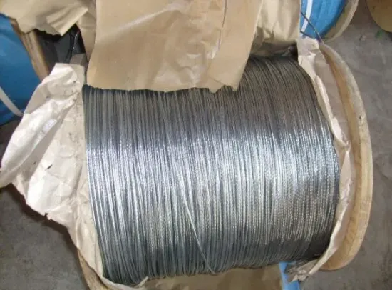 Hot DIP Galvanized Wire Rope with High Quality