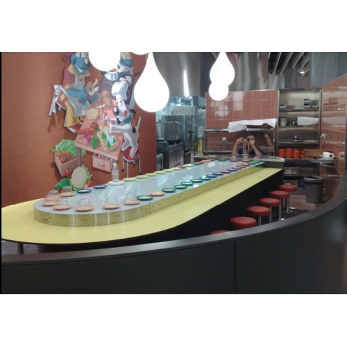 Food Conveyor Belt Magnetic rotary conveyor table Manufactory