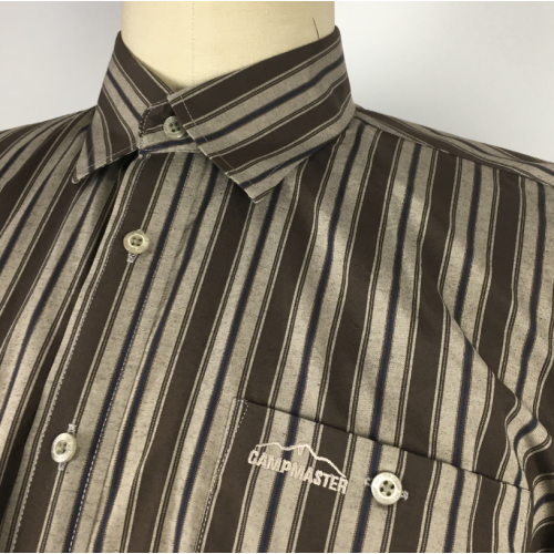 stripe short sleeves Slim Fit Dress casual shirts