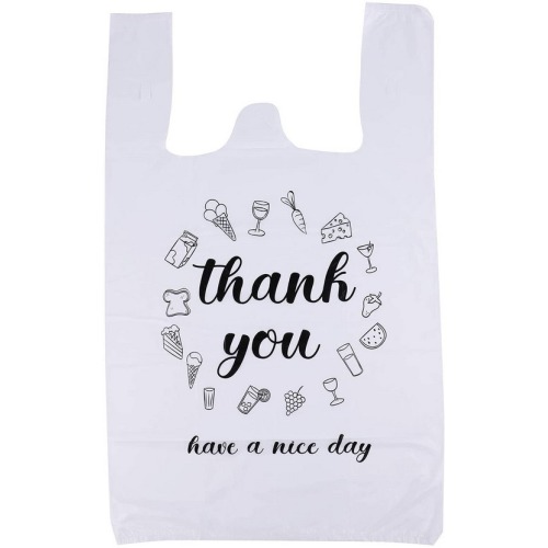 Plastic Kitchen Custom Made Packaging Polythene Packing Bags with Logo