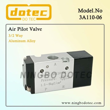 3A110-06 Airtac Type Air Pilot Pilot Pneumatique Valve 3/2