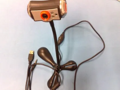 webcam gooseneck holder