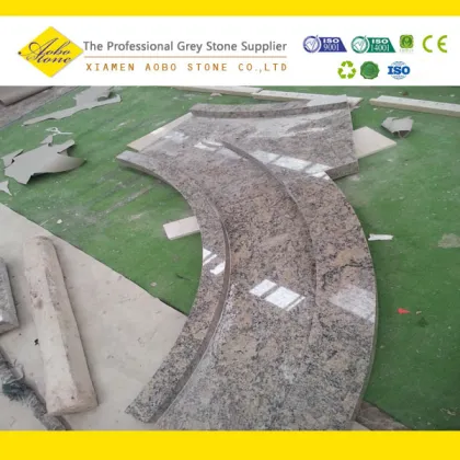 Polishde Gold Sparta Granite Floor Tiles