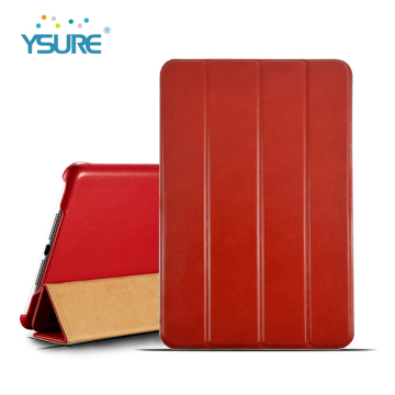 IPad के लिए फैशनेबल पु चमड़े की गोली के मामले में ysure
