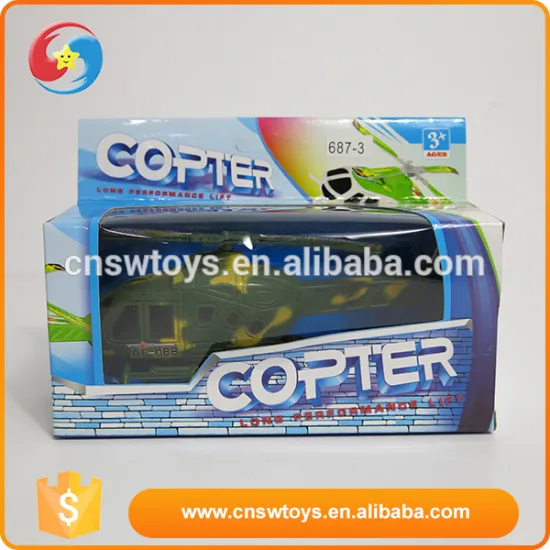 Hot selling baby plastic small plane pull string flying toy