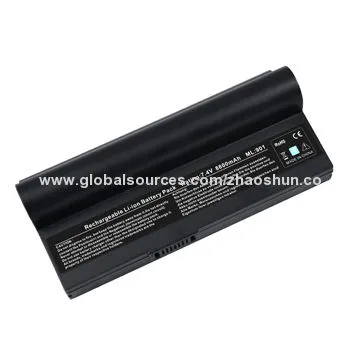 Laptop Battery for Asus 901 H, 12,000mAh CapacityNew