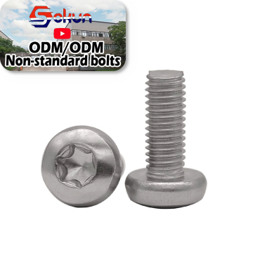 Custom Length Pin Security Screws and Bolts: Wholesale Solutions from Chinese Manufacturers