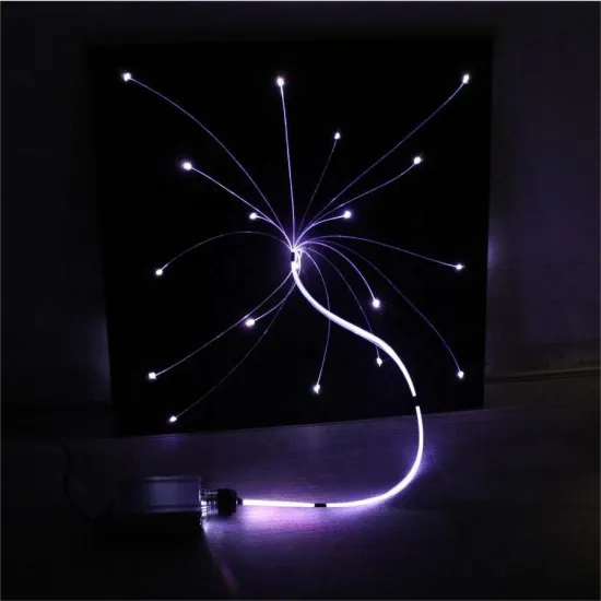 Starry Sky Ceiling Fiber Optic Star Lighting Panel - 60*60cm for Bedroom Cinema Sensory Room