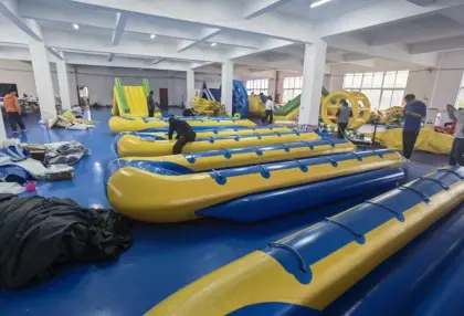 Towable Banana Boat Banana Floating Inflatable Boat