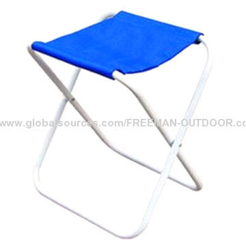 Outdoor portable folding stool