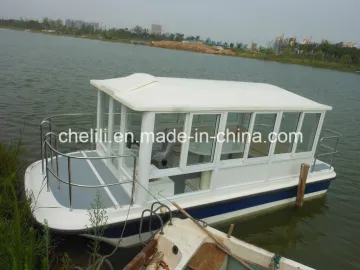 Electric Catamaran Pontoon Boat 550