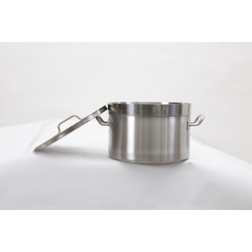 Commercial Stainless Steel Stockpot with lid