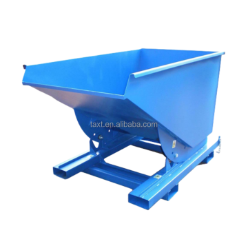 Hopper Tipping Metal Dump Truck Container