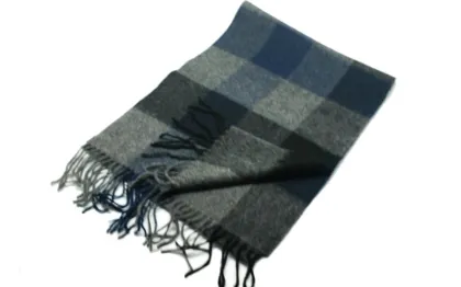 Fashion Winter Warm Stripe Wool Throw Scarf