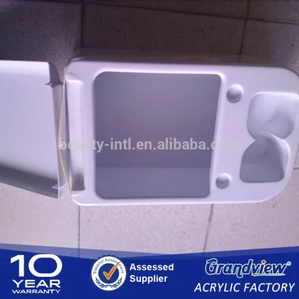 oval plastic thermoform abs tray