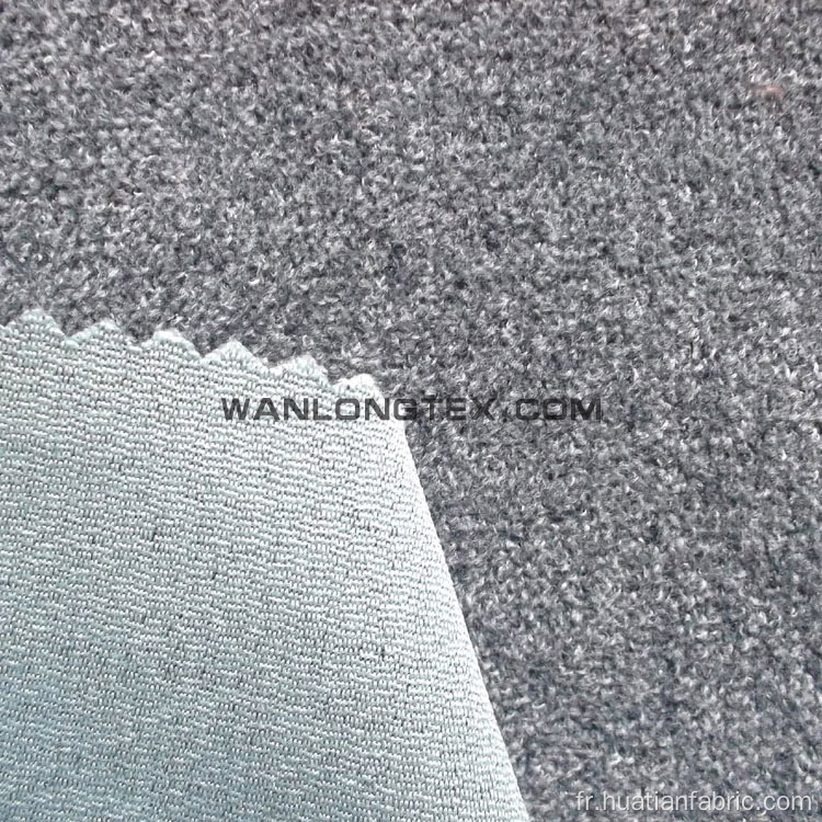 Laine poly / nylon imitée comme un tissu pour le canapé
