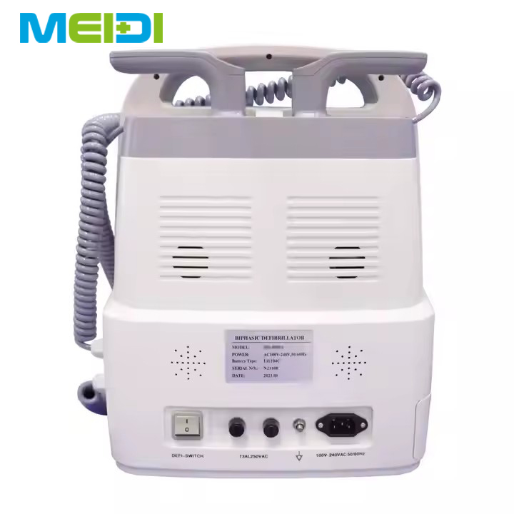 Defibrillator/biphasic