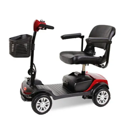 The elderly electric scooter