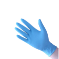 medical examination blue nitrile gloves powder free